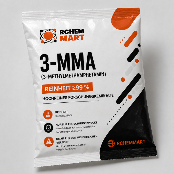 Buy 3-MMA (3-methylmethamphetamine) High-purity research nucleic acid