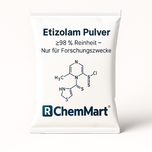 Etizolam-Pulver.png Etizolam Pulver ≥98 % Reinheit – Nur für Forschungszwecke