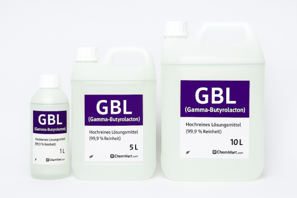 GBL.png GBL (Gamma-Butyrolacton) ≥99 % Reinheit – Hochreines Lösungsmittel & Chemisches Zwischenprodukt