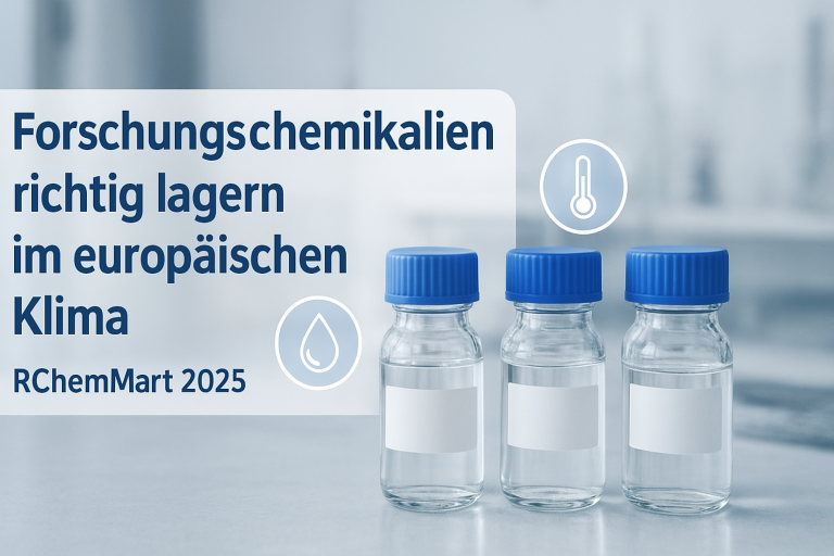 Wie man Forschungschemikalien im europäischen Klima richtig lagert (2025-Leitfaden) 3 Forschungschemikalien richtig lagern im europaeischen Klima – RChemMart 2025