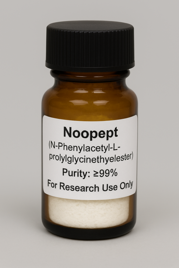 Noopept (N-Phenylacetyl-L-prolylglycinethylester) Noopept (N-Phenylacetyl-L-prolylglycinethylester) – Hochreines Forschungs-Nootropikum