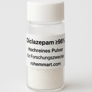 Diclazepam ≥98 % – Hochreine Forschungschemikalie für wissenschaftliche Anwendungen