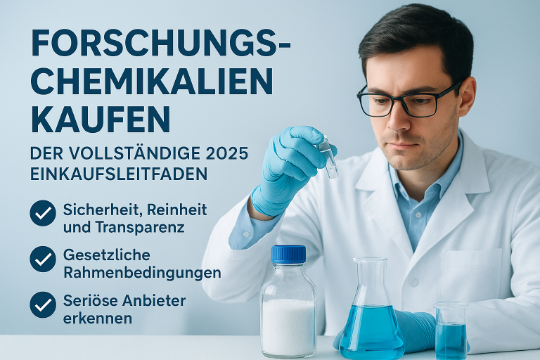 Forschungschemikalien kaufen 2025 – Sicher legal transparent im Labor