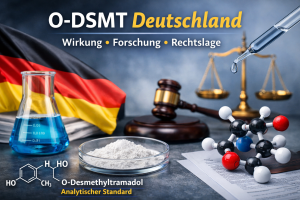 O-DSMT Deutschland: O-Desmethyltramadol als analytischer Standard in der Forschung mit Laboraufbau und rechtlicher Einordnung