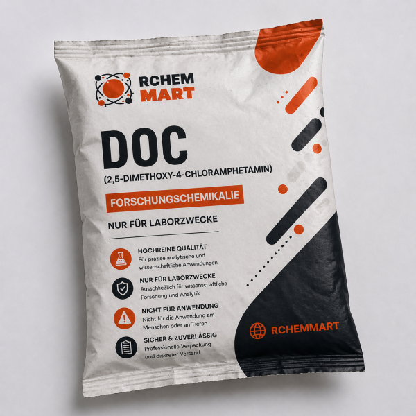 DOC (2,5-Dimethoxy-4-chloramphetamin) – Hochreine Forschungschemikalie für Labor und Analytik DOC Forschungschemikalie – Referenzstandard für Forschung und Analytik