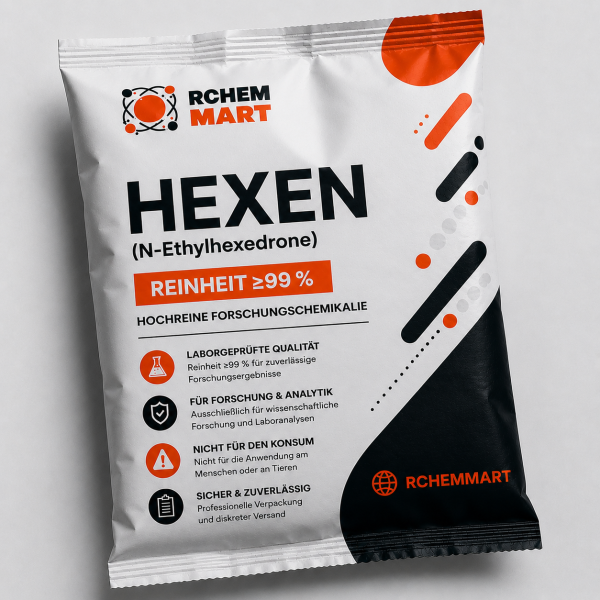 Hexen (N-Ethylhexedrone) kaufen ≥99 % Reinheit Hochreine Forschungschemikalie Europa Hexen (N-Ethylhexedrone) kaufen | Reinheit ≥99 % | Hochreine Forschungschemikalie